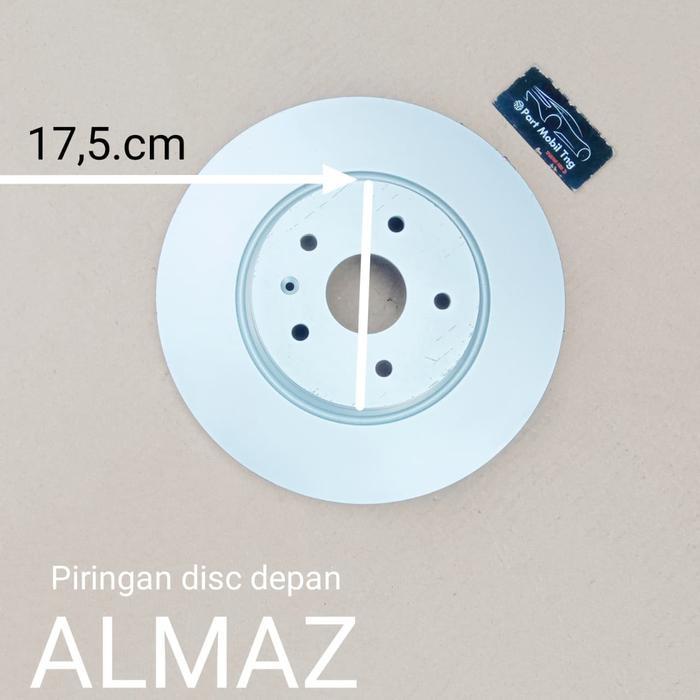 Gambar TERBARU Disk Brike Disc Brake Piringan Rem Depan Wuling Almaz Merk BIRKENS / LELANGAN - Lelangan dari Satria Orchids Store undefined Tokopedia