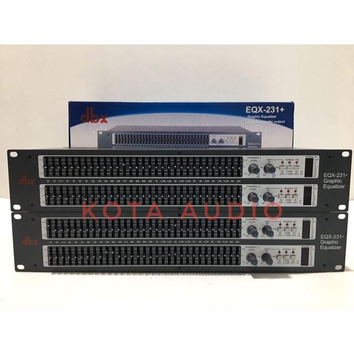Gambar EQUALIZER DBX EQX 231+SUB / EQX231 / EQX-231 PLUS SUBWOOFER NEW dari CV MASLO undefined Tokopedia