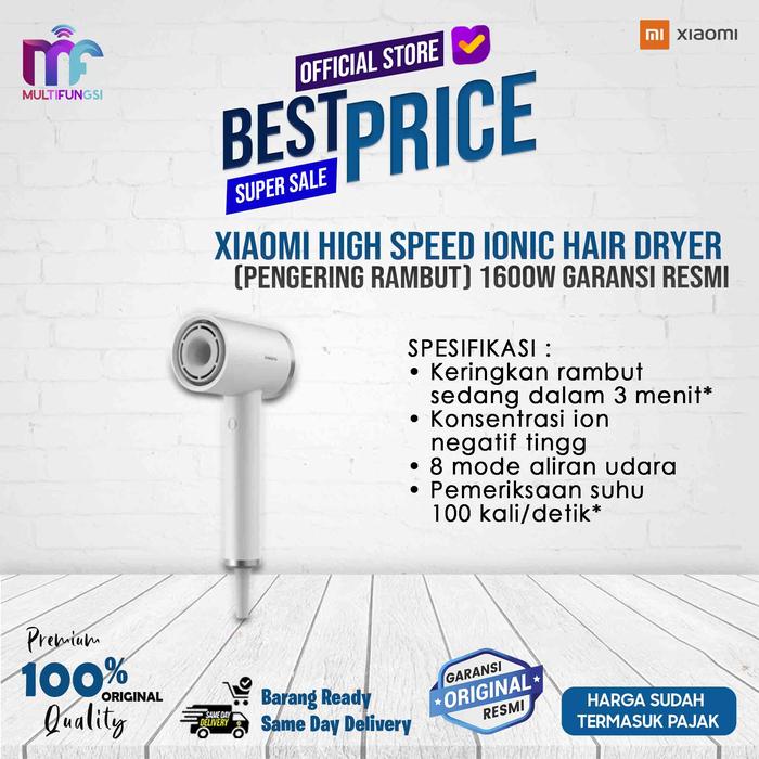 Gambar Xiaomi High Speed Ionic Hair Dryer (Pengering Rambut) 1600w Garansi Resmi dari Multifungsi ID undefined Tokopedia