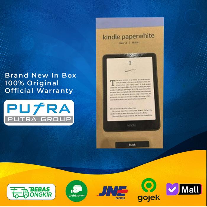 Amazon Kindle Paperwhite 12° Gen (2024) – 16 GB – Nero – Wi-Fi – Nuovo