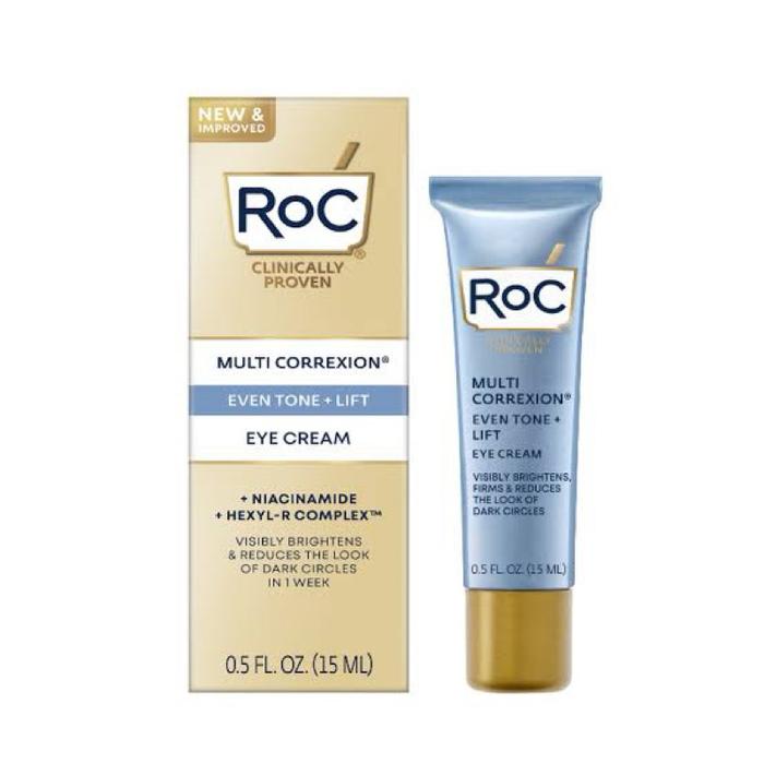 Gambar RoC RETINOL CORREXION EYE CREAM 0.5 fl (15ml) Original Product - EVEN TONE + LIFT dari Olahlia Shop undefined Tokopedia