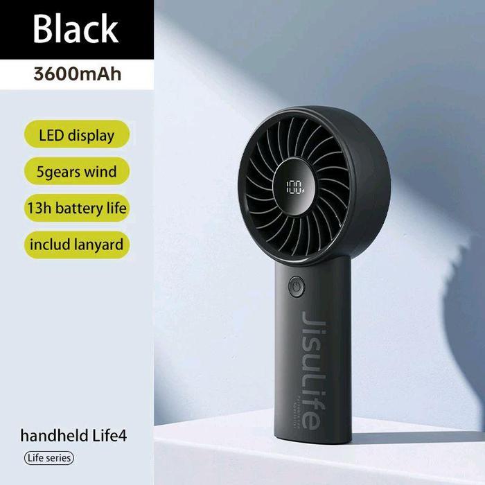 Jual JisuLife Life4 Handheld Fan Kipas Angin Genggam Mini Portable 5 ...