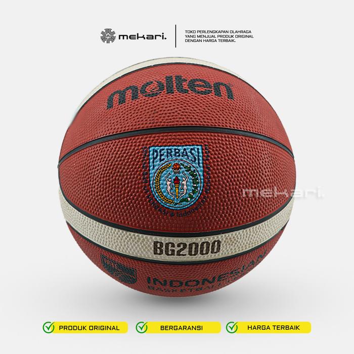 Gambar Bola Basket Molten B7G2000 Size 7 (Rubber)(Outdoor) FIBA APPROVED ( 2023-2027 ) Ball - BOLA B7G2000 dari Toko Mekari Olahraga undefined Tokopedia