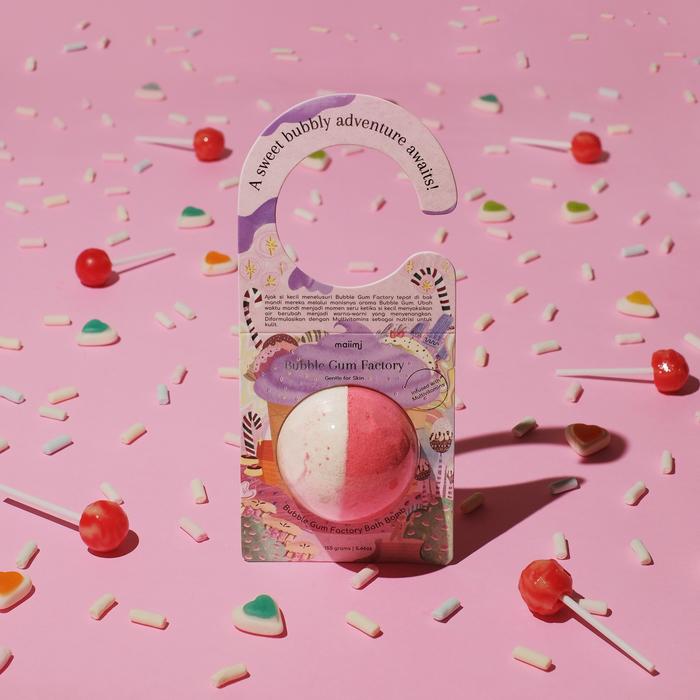 Gambar Mini Maiimi - Bubble Gum Factory Kids Bath Bomb - Bath Bomb Only dari Mini Maiimi undefined Tokopedia