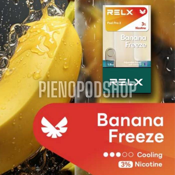 Gambar Relx Infinity Pod Pro 2 Essential - Artisan - Infinity Pro2 - ALL Variants - Banana Freeze dari PienoPodShop undefined Tokopedia