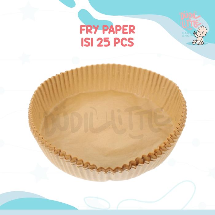 Gambar Air Fryer Paper Anti Lengket 16cm Kertas Alas Airfryer Baking Paper Tahan Minyak Sekali Pakai - Fry Paper Isi 25pcs dari dudillittlebabyshop undefined Tokopedia