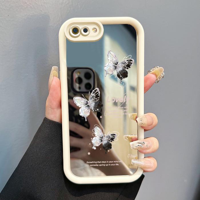 Gambar Casing Hp Untuk Realme C2 Realme C2s OPPO A1K Casing Hp Kasing Kesing Cesing Softcase Case Kualitas Unggul Cermin Kupu-kupu kartun yang lucu Anti Jatuh Gores kasingg ponsel - Gaya1, RealmeC2/C2s/OPPOA1k dari KingVc undefined Tokopedia