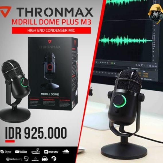 Gambar Thronmax MDRILL DOME PLUS M3 Microphone Condensor dari FRAG GAMING STORE undefined Tokopedia