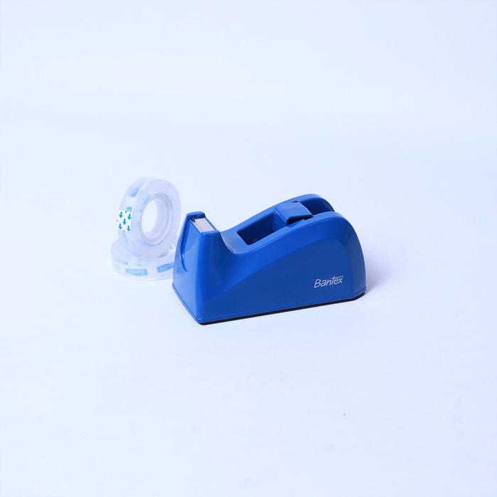 Gambar Bantex Tempat Isolasi Kecil / Tape Dispenser & Pilihan Refill Selotip Mudah Disobek BH100X - 12mm, Blue dari Bantex Indonesia undefined Tokopedia