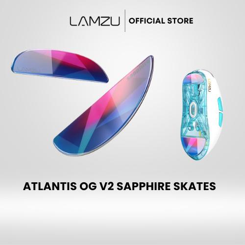 Gambar Lamzu Atlantis OG V2 Sapphire Skates For Gaming Mouse dari Lamzu Indonesia undefined Tokopedia