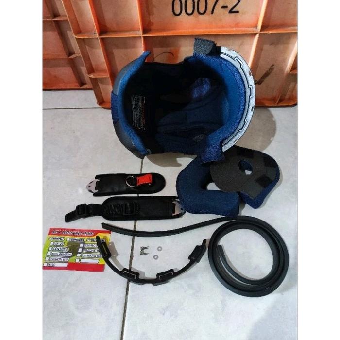 Gambar Paket Kaca Helm INK Centro + Busa Daleman Helm INK Centro - Busa+Tali+Karet dari ARi helmet_NEW undefined Tokopedia