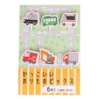 Gambar Tusukan Bento Mini  Police Truck Karakter Lucu - Truck 6pcs dari coconuts.store undefined Tokopedia