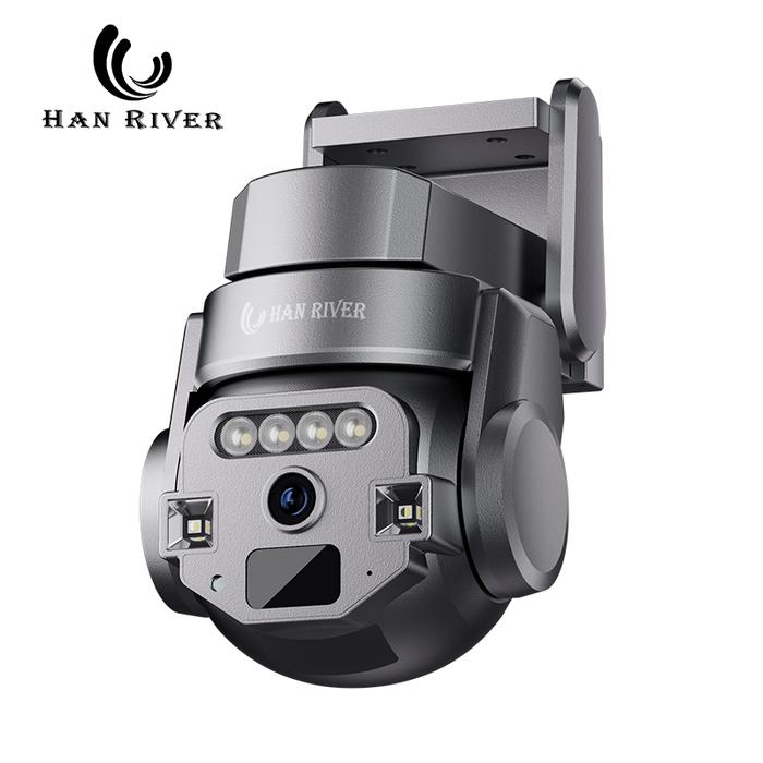 Gambar Kamera CCTV Outdoor HAN RIVER - 10x Zoom, Night Vision Full Color, CCTV Tanpa Kabel, Tahan Air & Cuaca Ekstrem (IP66), Kamera Wifi Wireless, Monitor Jarak Jauh via HP, Real Time 24 Jam - Hitam dari HAN RIVER Lighting Store undefined Tokopedia