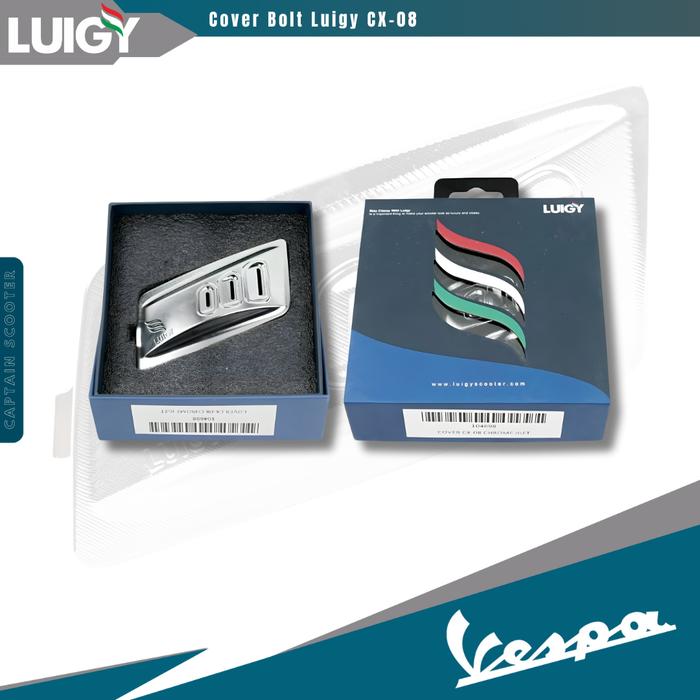 Gambar LUIGY Cover Bolt CVT iGet CX-08 Model JS Manuf Vespa Sprint Primavera GTS S LX - Black dari Captain Scooter_NEW undefined 3 Tokopedia