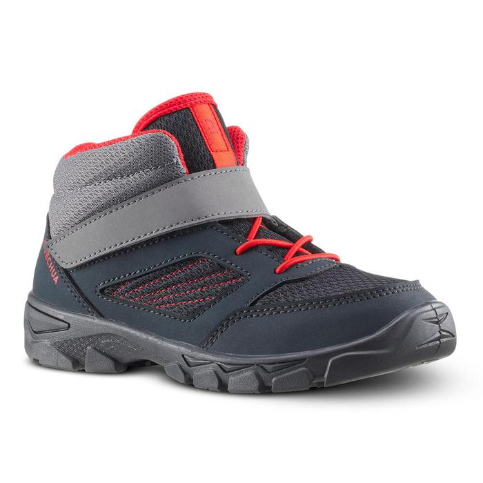 Gambar Decathlon QUECHUA Sepatu Hiking Anak Velcro MH100 ukuran 24 -33 - Abu-abu Tua - 8642644 - 24 dari decathlon indonesia undefined Tokopedia