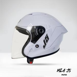 Gambar HELM HALF FACE J5 MLA SEPECIAL EDITION PREMIUM UDAH SNI KEKINIAN UNTUK PRIA DAN WANITA BISA COD - PUTIH, XL dari Distributor Helmet undefined Tokopedia