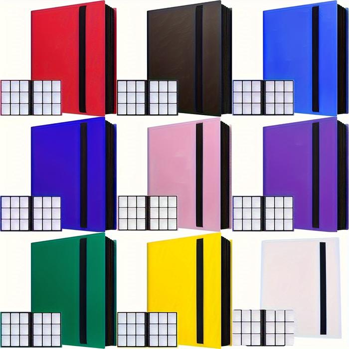 Gambar Trading Card Binder 9 Pocket Pages,20 Sheets 360 Game Card Book Binders for Soccer Basketball Cards,Sports & Game Cards dari GROSIR TIGAMAJUU TERRRBARRRU undefined Tokopedia