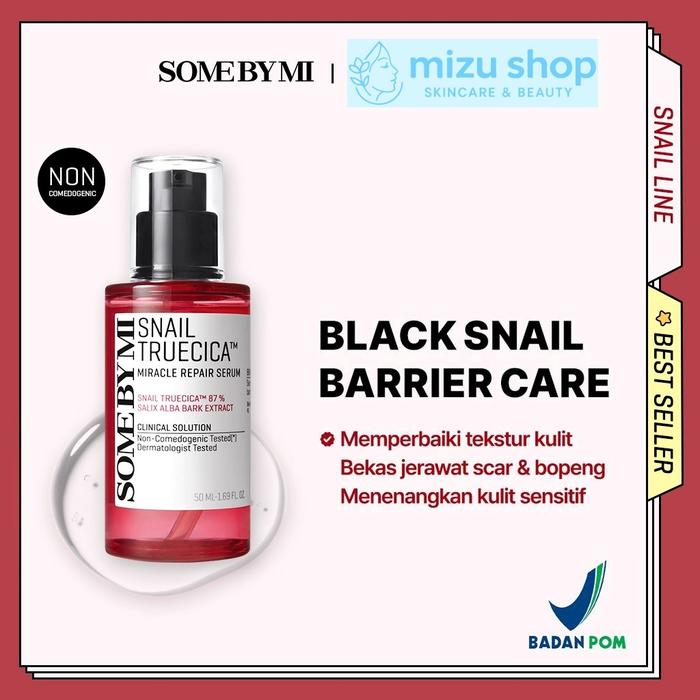 Gambar SOME BY MI SNAIL TRUECICA MIRACLE REPAIR SERUM | 50ML 10ML | SOMEBYMI | BPOM - 50ml dari MIZU-SHOP undefined Tokopedia