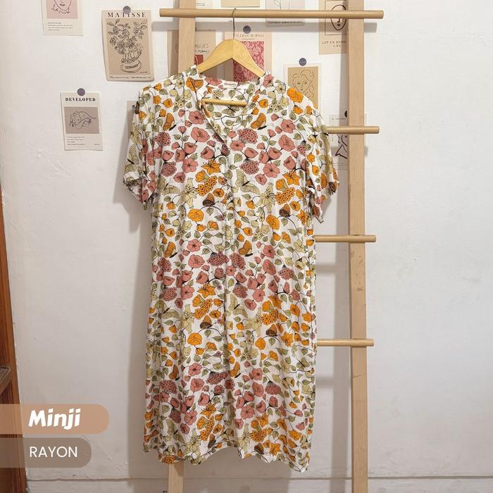 Gambar Daster rayon Ciangi / baju tidur dewasa / pajamas - Minji dari sleepolic undefined Tokopedia