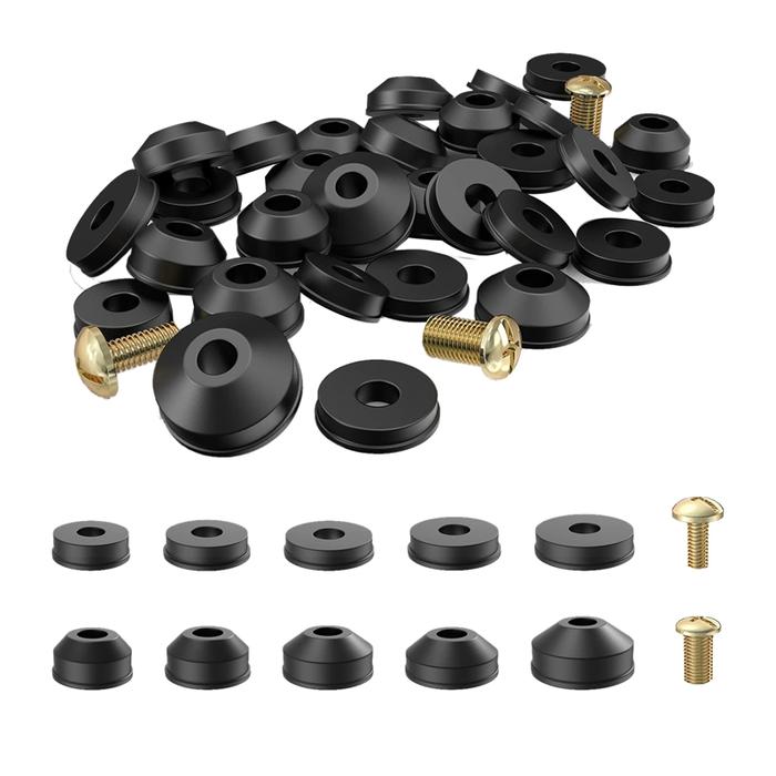 Gambar 1Set Faucet Washers, Replacement Kit Flat And Beveled Rubber Faucet dari Dordor Order undefined Tokopedia