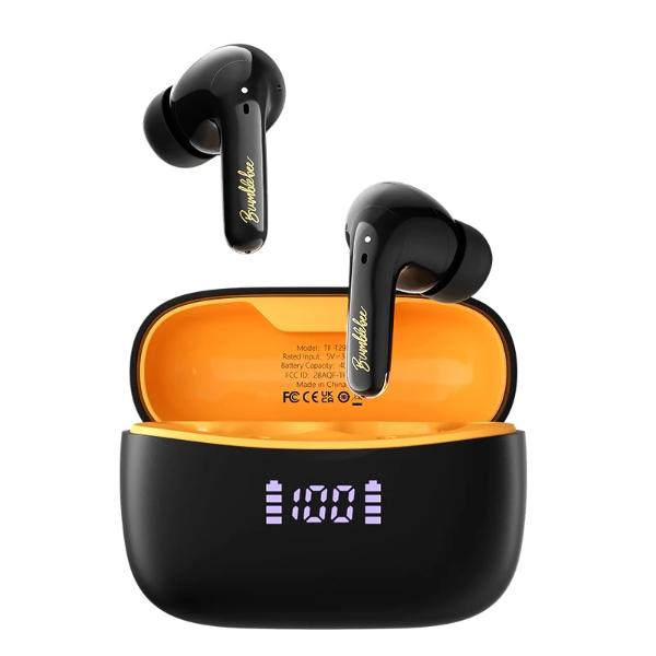 Gambar Transformers TF-T29 TWS Bluetooth - Gaming Earphone V5.4 tws Bass Headset With Mic Headphones Tampilan daya LED - BLACK dari Transformers Indonesia undefined Tokopedia