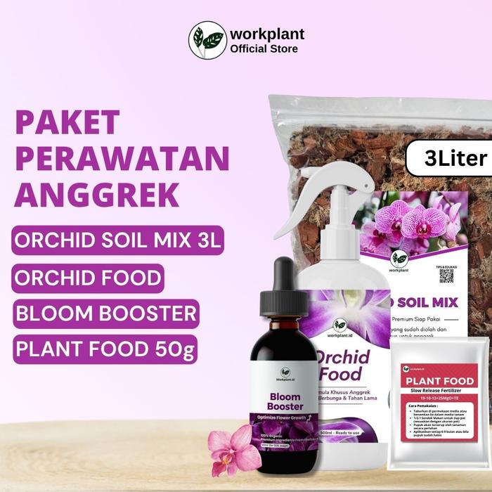 Gambar Workplant - Paket Perawatan Anggrek Untuk Semua Jenis Tanaman Anggrek - Paket Anggrek 1 dari workplant official Kota Surabaya Tokopedia