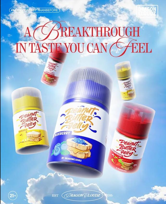 Jual liquid pbj peanut butter jelly 60ml all varian - banana, 3mg - Kota  Surabaya - Casper Sby 6