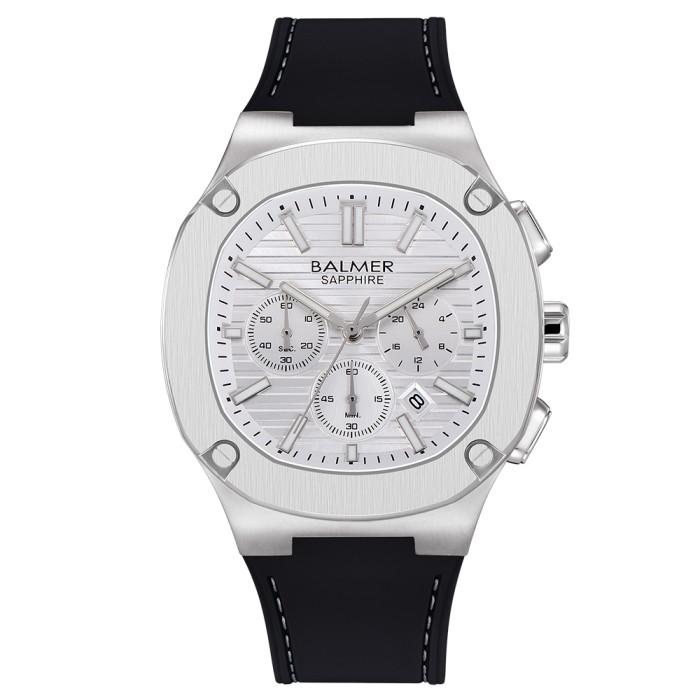 Gambar Jam Tangan Pria Balmer B-8823MCT Silicone Strap Kaca Sapphire Original - SS-1 dari Time Kingdom Store undefined Tokopedia