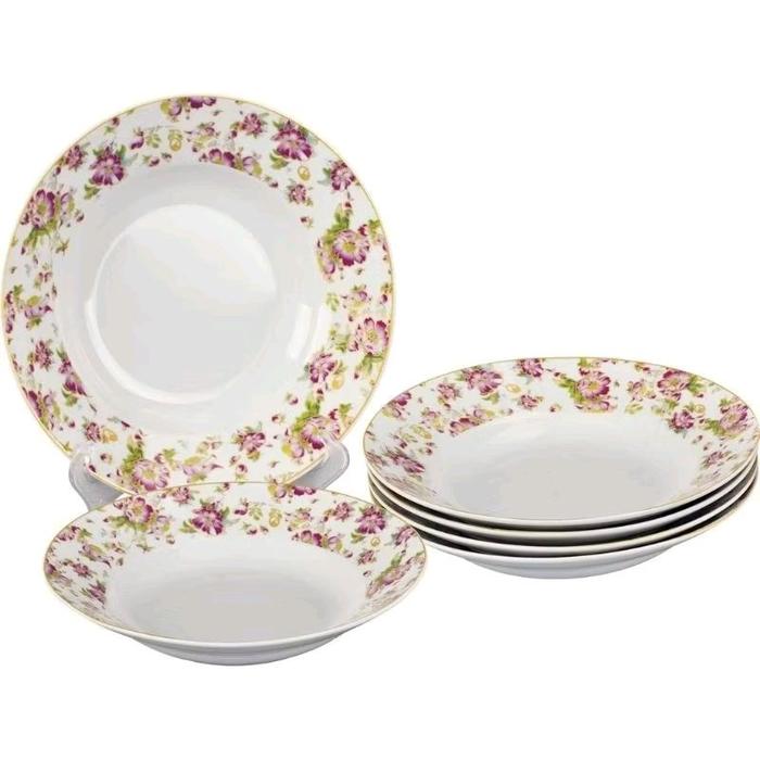 Gambar Piring Makan Keramik Vicenza 1 Lusin dari Thalita grosir_NEW undefined Tokopedia