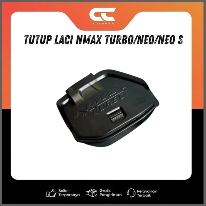 Gambar TUTUP LACI KIRI YAMAHA NMAX TURBO NEO NEO S TINGGAL DIPASANG PNP - Hitam dari CC AUTOMAX undefined Tokopedia