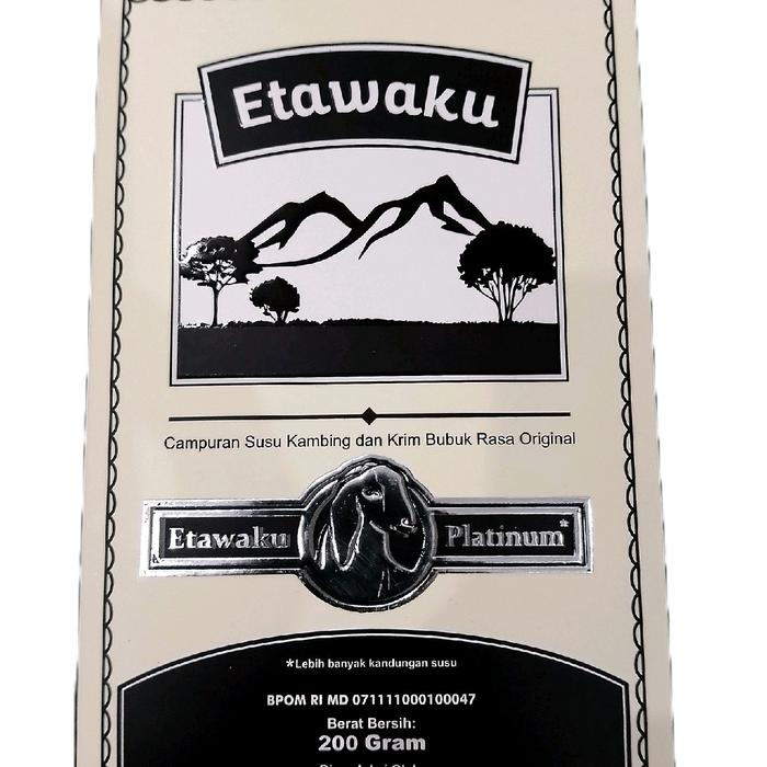 Gambar ETAWAKU PLATINUM Susu Etawa Murni Tanpa Efek samping dan Sudah BPOM Milk Bubuk Kambing Dairy dari rimbishop88 undefined Tokopedia