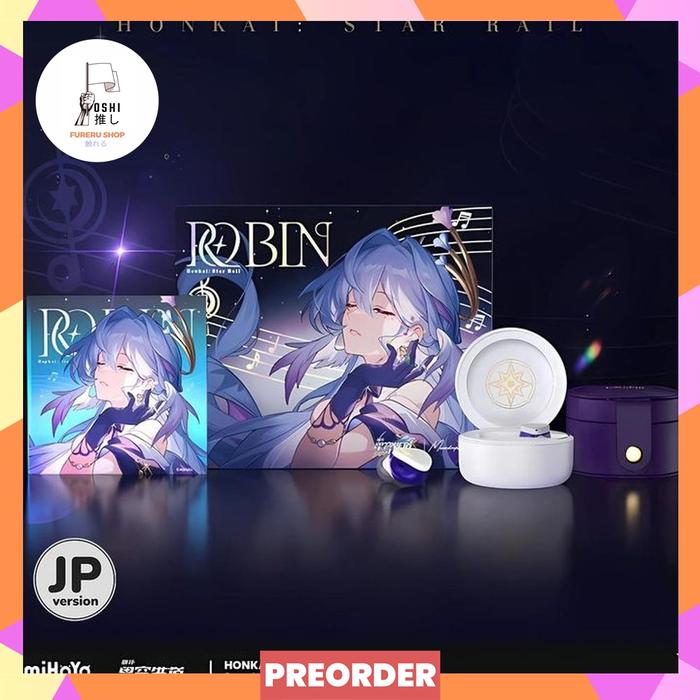 Gambar [Limited Edition] [Japan Version] Honkai: Star Rail x MOONDROP Wireless Earphone MD-TWS-040 Special Collaboration Robin Model with Voice - Merah dari oshi by fureru undefined Tokopedia