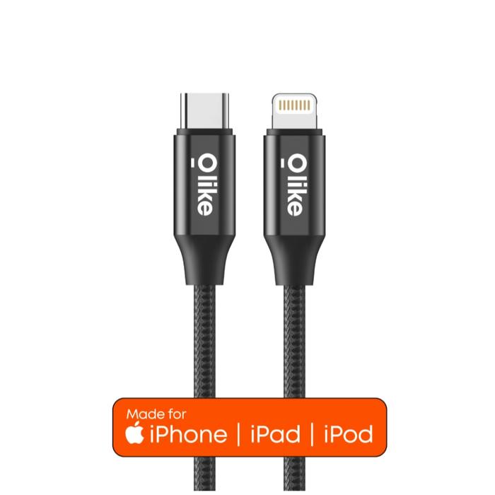 Olike Kabel Data Charger MFI Type-C to Iphone PD 27W Fast Charge D107  D107 MFI