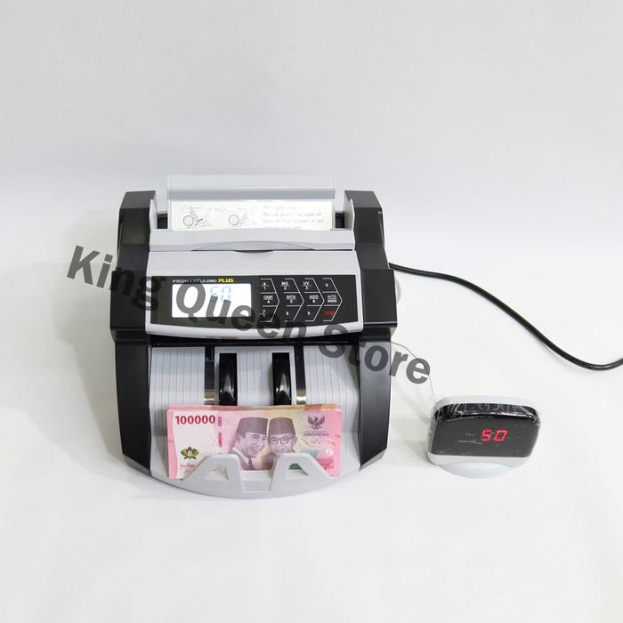 Gambar Mesin Penghitung Uang Promaxi LD10VM Money Counter Promaxi LD-10VM - LD-20MG Plus dari King Queen Store Acc undefined Tokopedia