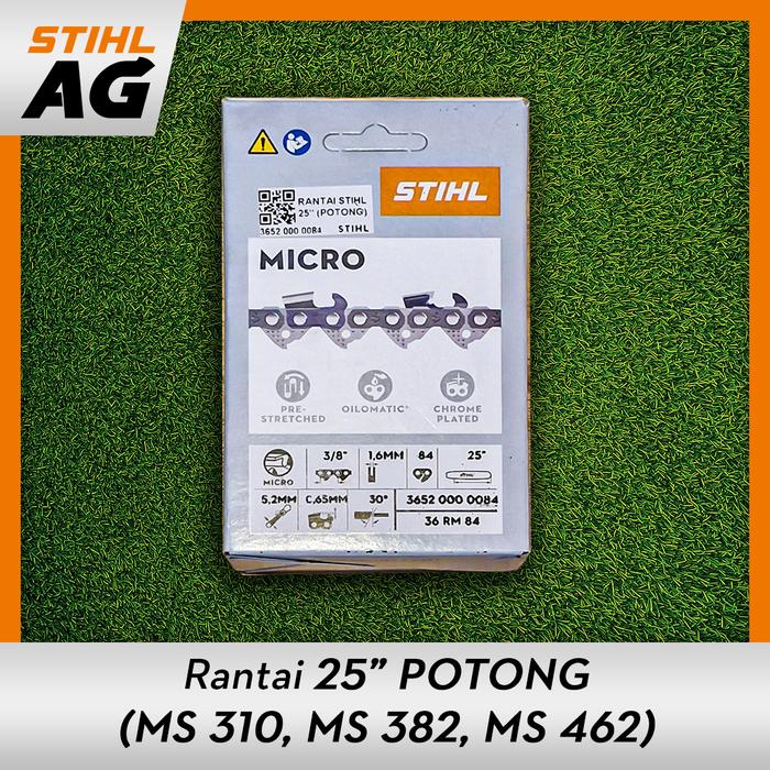 Gambar Rantai Chainsaw STIHL ORIGINAL 25" Potong (MS 382, MS 462, MS 661) dari STIHL AG undefined Tokopedia