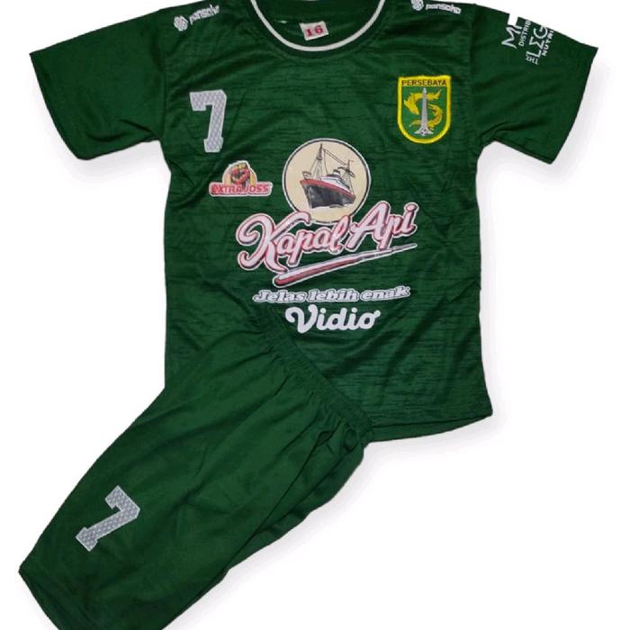 Gambar setelan baju bola anak laki-laki dan perempuan baju bola Persebaya umur 3 - 14 th GRATIS COSTUM NAMA SENDIRI No punggung RANDOM ( TIDAK bisa di ganti/tukar ) sebelum d pesan nama nya di kirim dulu via chat toko Olahraga Sport Outdoor Seragam - hijau, 3 th dari lionel colection shop undefined Tokopedia