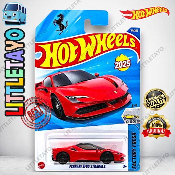 Gambar Hot Wheels Ferrari SF90 Stradale Merah Sport Car Special Edition - 2025 Merah dari Littletayo Store undefined Tokopedia
