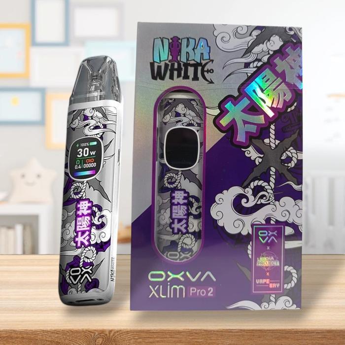 Gambar OXVA Xlim Pro 2 Nika White Special Edition dari Swiffy Jakarta Kota undefined Tokopedia