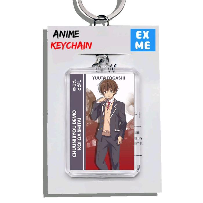 Gambar Gantungan Kunci Chuunibyou Demo Koi Ga Shitai - Keychain Love Chuunibyo and other delutions - Ganci Anime - Gantungan Kunci Rikka Takanashi - Yuuta Togashi - Shinka Nibutani - Sanae Dekomori - Kumin Tsuyuri - Satone Shichimiya - Takanashi Rikka dari Star Platinumn Merch undefined 5 Tokopedia
