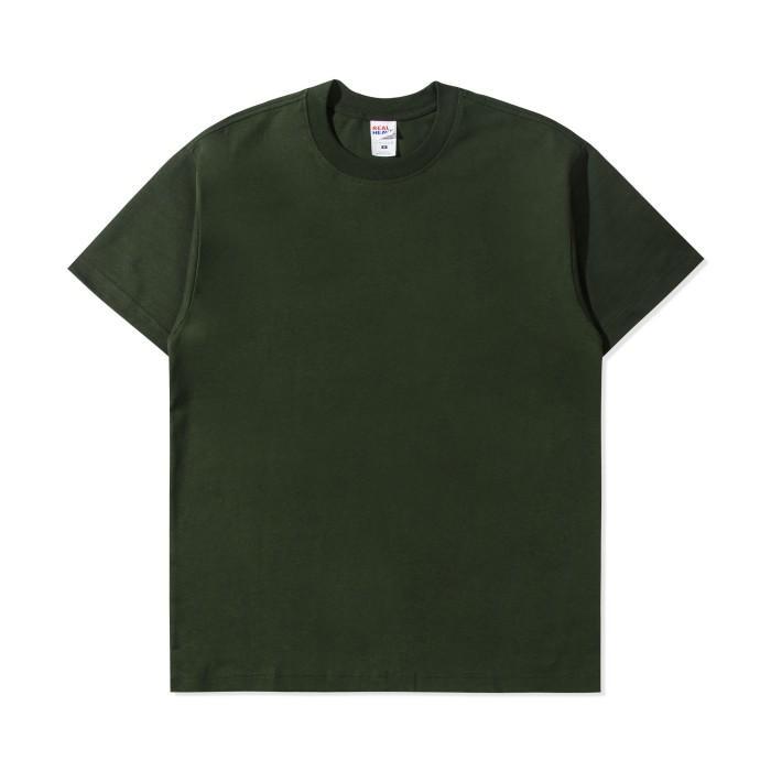 Gambar Kaos Polos Real Heavy Goods Olive - Kaos Polos Olive - XXL dari Real Heavy undefined Tokopedia