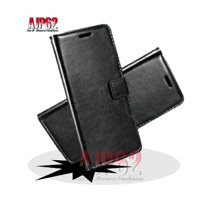 Gambar Untuk XiaoMi Redmi Note 8 Pro Casing Leather Wallet Case Dompet Kulit - Hitam, Redmi Note 8 Pro dari AJP62 undefined Tokopedia
