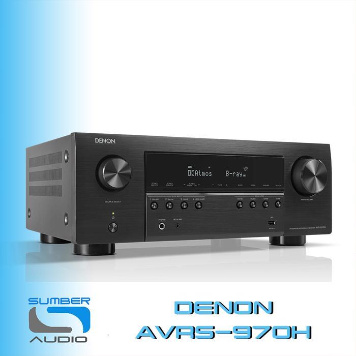 Gambar Terlaris Denon AVRS970H Dolby Atmos AV Receiver 7.2 Ch Amplifier Home Theatre AVRS-970H AVR-S970H S970 H - hitam dari JOKO SEMBOTO undefined Tokopedia