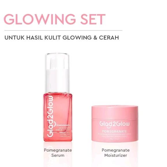 Gambar GLAD2GLOW SET 2in1 | Glowing Set | Acne Set | Dark Spot Set | Barrier Set - Glowing dari sayAGATHASTORE undefined Tokopedia