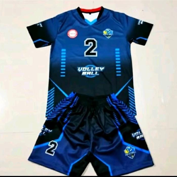 Jual Stelan Jersey olahraga Bola voli full printing terbaru Sport - Main Image