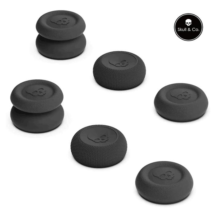 Gambar Skull & Co. Karet Silikon Silicone Cover Analog Thumb Grip JoyCon Nintendo Switch OLED Lite Isi 6 - Isi 6 - Hitam dari taqtiqtuq undefined Tokopedia