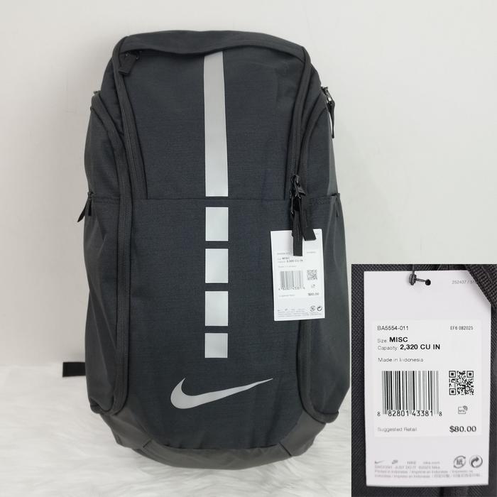 Gambar Tas Pria Nike Elite Pro Hoops Backpack Bag Original 32 Liter Ransel Basket Olahraga Gym Sport - Black dari lepaskolpri undefined Tokopedia