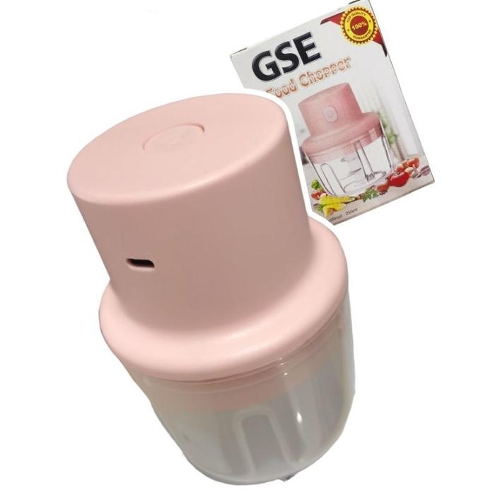 Gambar Blender Mini Cas Listrik Elektrik Portable Rechargerable Mini Chopper Mixer USB 3 Pisau Dapat Dilepas Baterai Kabel Baterai Kabel - Blender CAS dari BiruMudahShop undefined Tokopedia