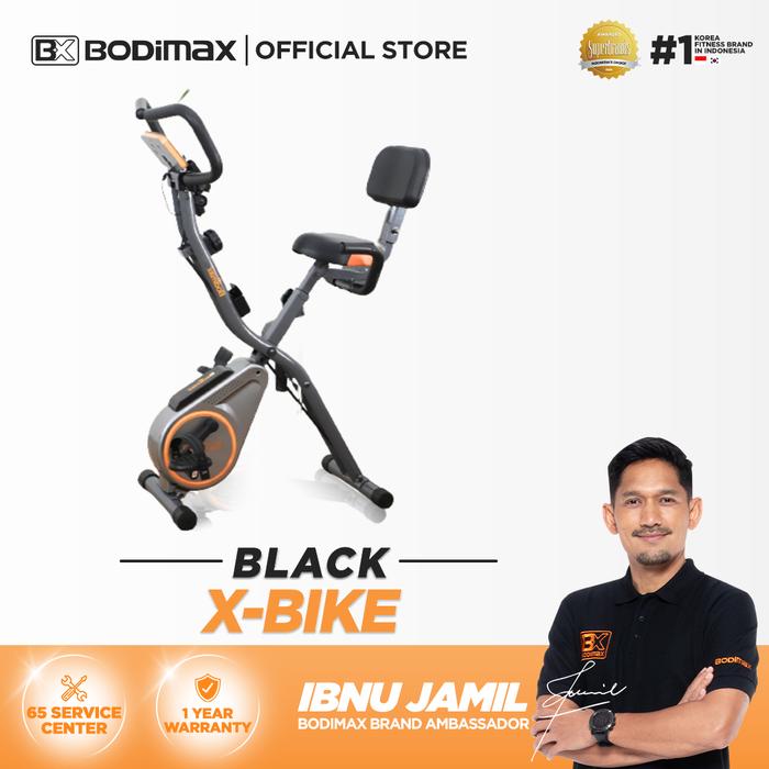 Gambar BODIMAX X-BIKE /Alat Fitness/Sepeda Statis/Magnetic X-Bike - Grey dari Bodimax Indonesia undefined Tokopedia