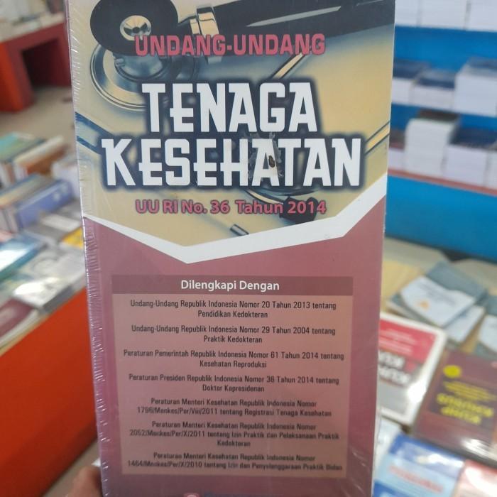 Gambar Buku Undang-Undang Tenaga Kesehatan UU No. 36 Tahun 2014 Redaksi Sinar Grafika - Bumi Aksara dari awwanstore undefined Tokopedia