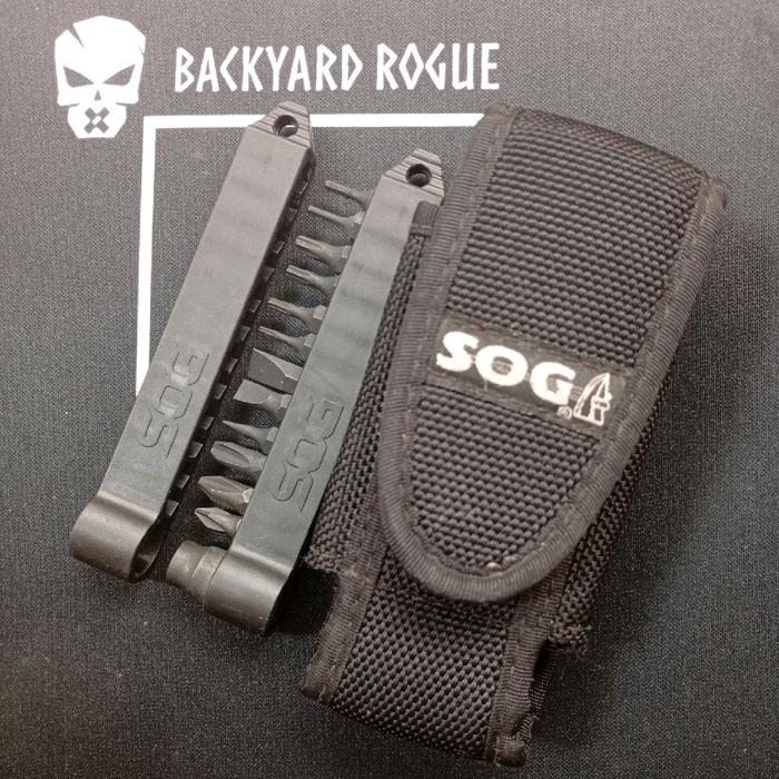 Gambar SOG Pouch + SOG Hex Bit Multitool Accessory Kit dari Backyard Rogue undefined Tokopedia